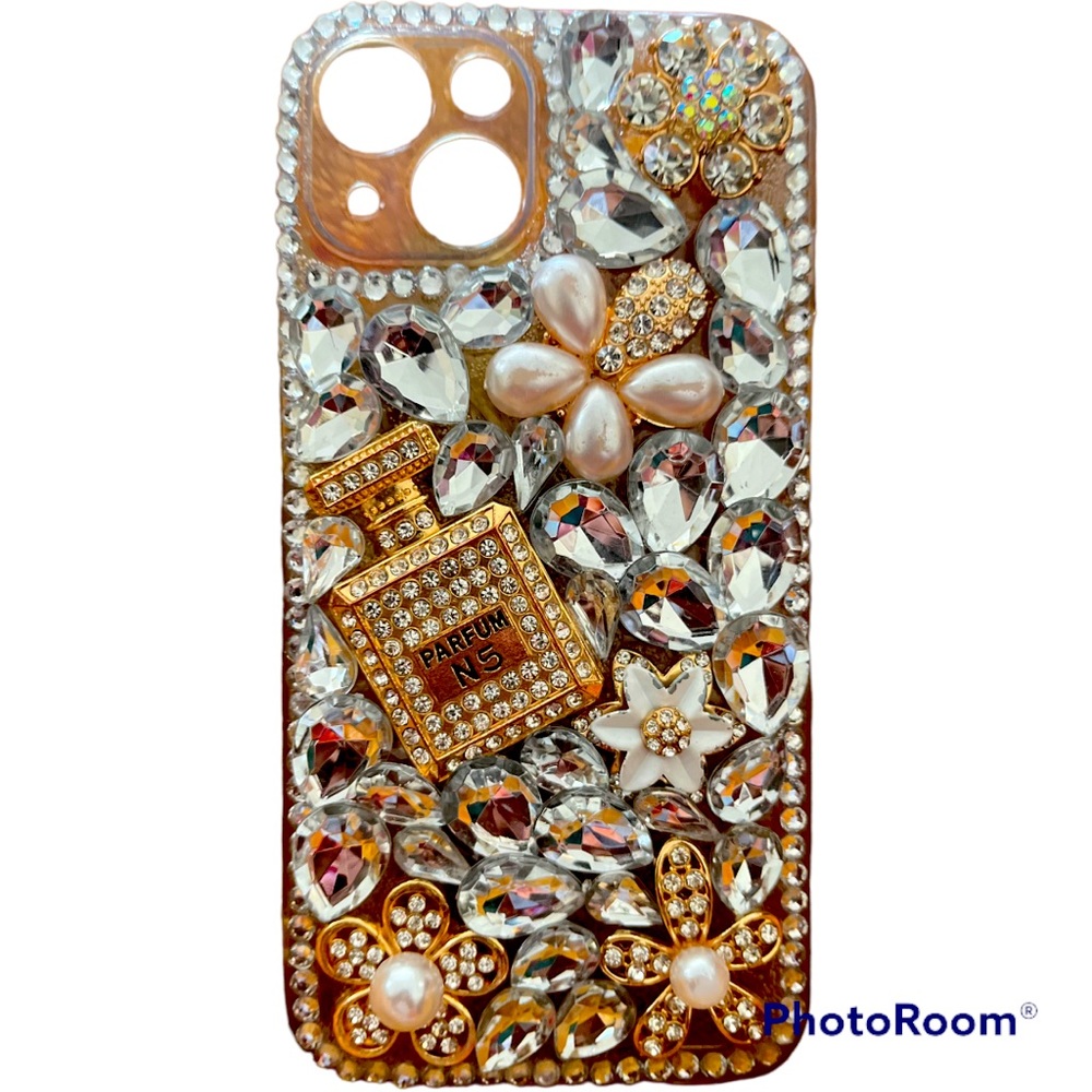 iPhone 13 rhinestones phone cover